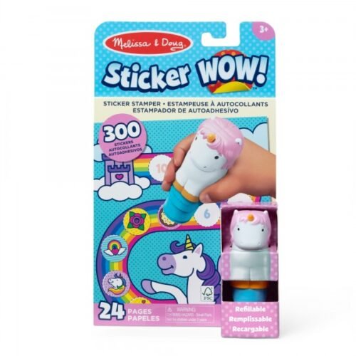 Melissa & Doug Sticker WOW! Unicorn - Activity Pad & Sticker Stamper
