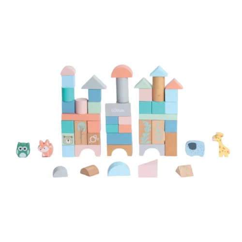 Bubble Wooden Activity Blocks