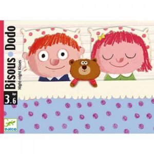 01 DJECO Bisous Dodo- "Night-Night Kisses" Card Game