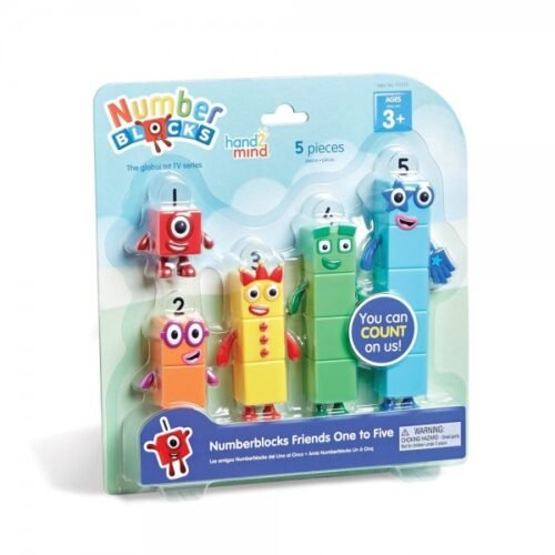hand2mind Numberblocks Friends One to Five Figure Set