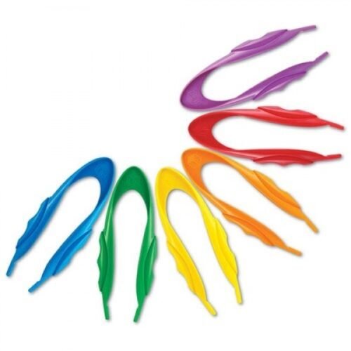 LEARNING RESOURCES Jumbo Tweezers (Single Unit- Random Colour)