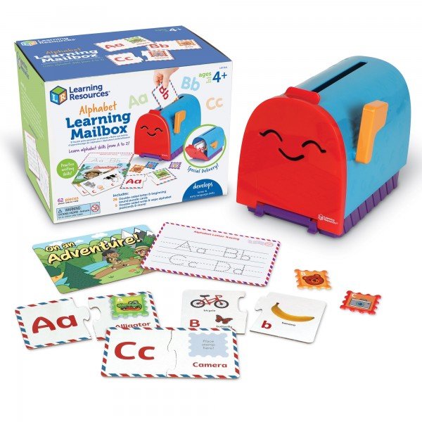 LEARNING RESOURCES Alphabet Learning Mailbox
