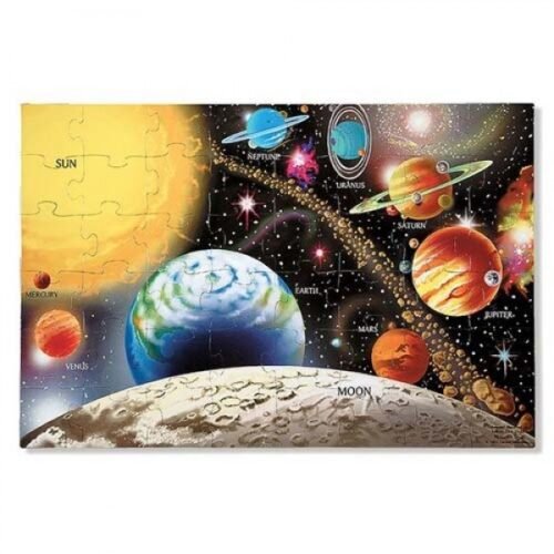 MELISSA & DOUG Solar System Floor Puzzle - 48 Pieces