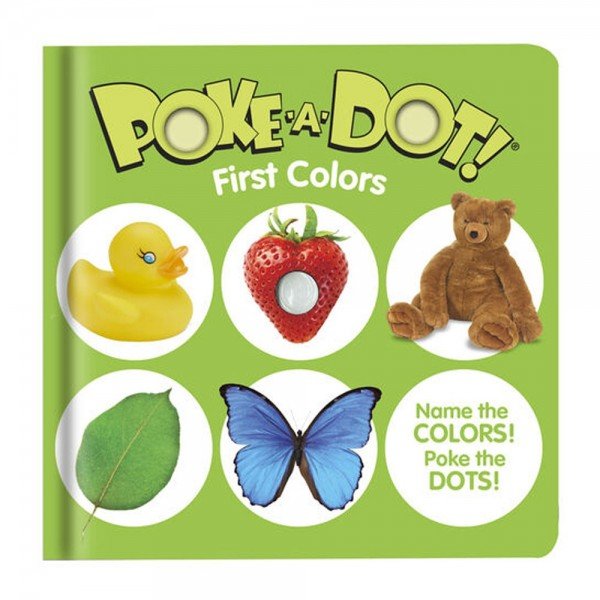 01 MELISSA & DOUG Poke-a-Dot: First Colors Activity Board Book