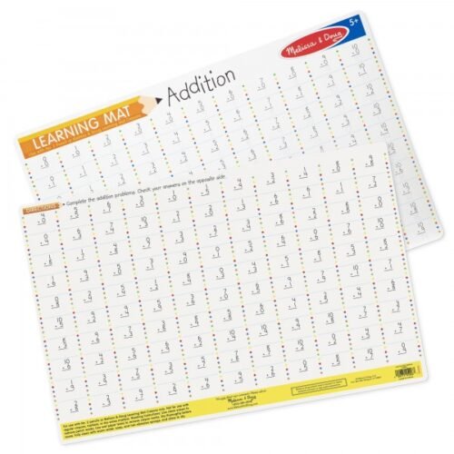 MELISSA & DOUG Addition Write-A-Mat