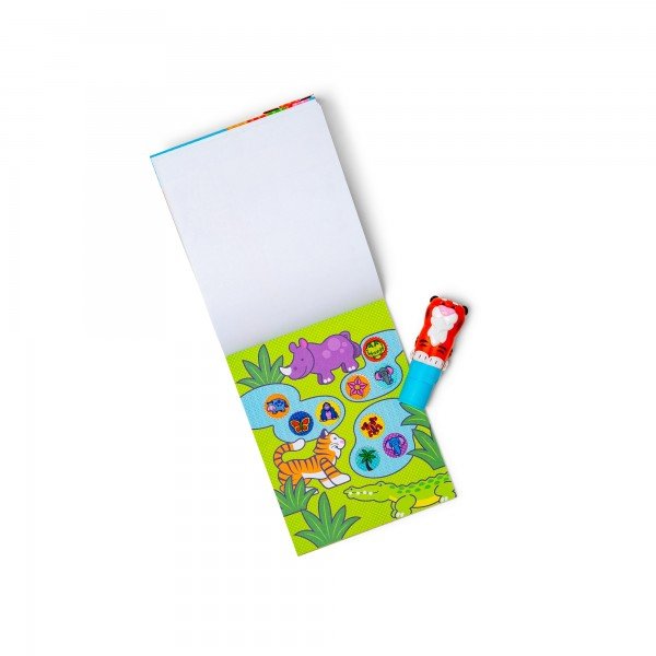 Melissa & Doug Sticker WOW! Tiger - Activity Pad & Sticker Stamper