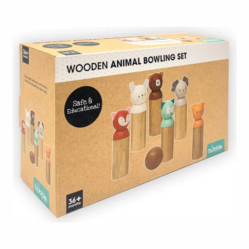 Bubble Wooden Shape Sorting Cube