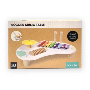 Bubble Wooden Music Table