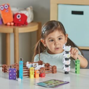 hand2mind MathLink Cubes Activity Set Numberblocks Sheep Farm