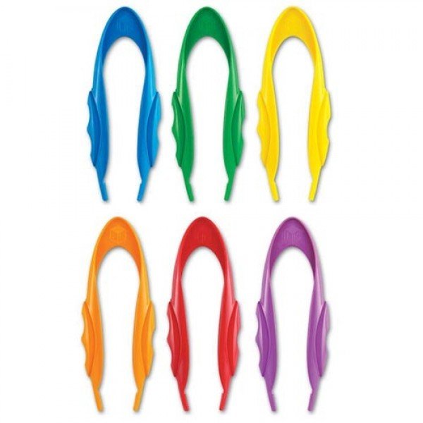 LEARNING RESOURCES Jumbo Tweezers (Single Unit- Random Colour)