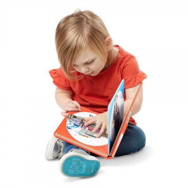 MELISSA & DOUG Poke-a-Dot: Emergency Vehicles Activity Board Book