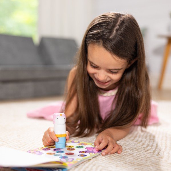 Melissa & Doug Sticker WOW! Unicorn - Activity Pad & Sticker Stamper