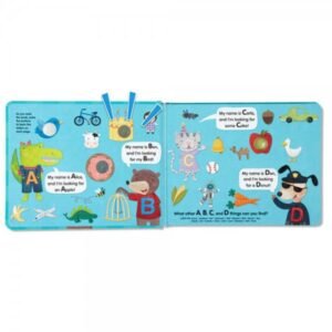 MELISSA & DOUG Poke-a-Dot: An Alphabet Eye Spy Activity Board Book