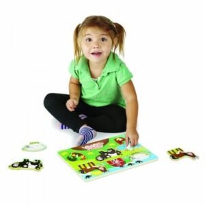 MELISSA & DOUG Farm Peg Puzzle