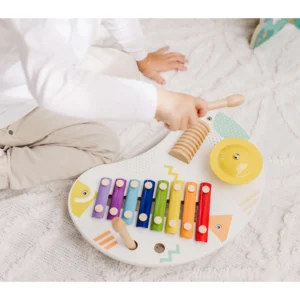 Bubble Wooden Music Table