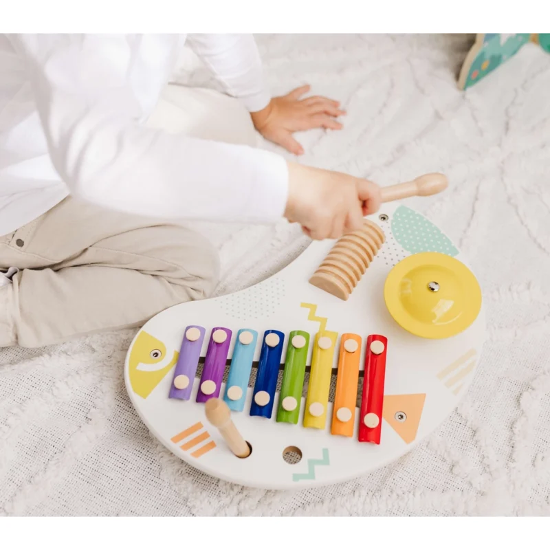 Bubble Wooden Music Table