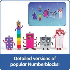 hand2mind Numberblocks Friends Six to Ten Figure Pack