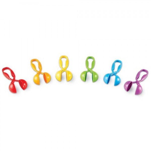 LEARNING RESOURCES Squeezy Tweezers (Single Unit- Random Colour)