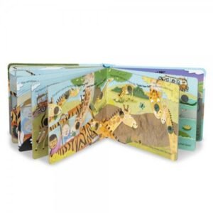 MELISSA & DOUG Poke-a-Dot: The Wheels on the Bus Wild Safari Activity Board Book